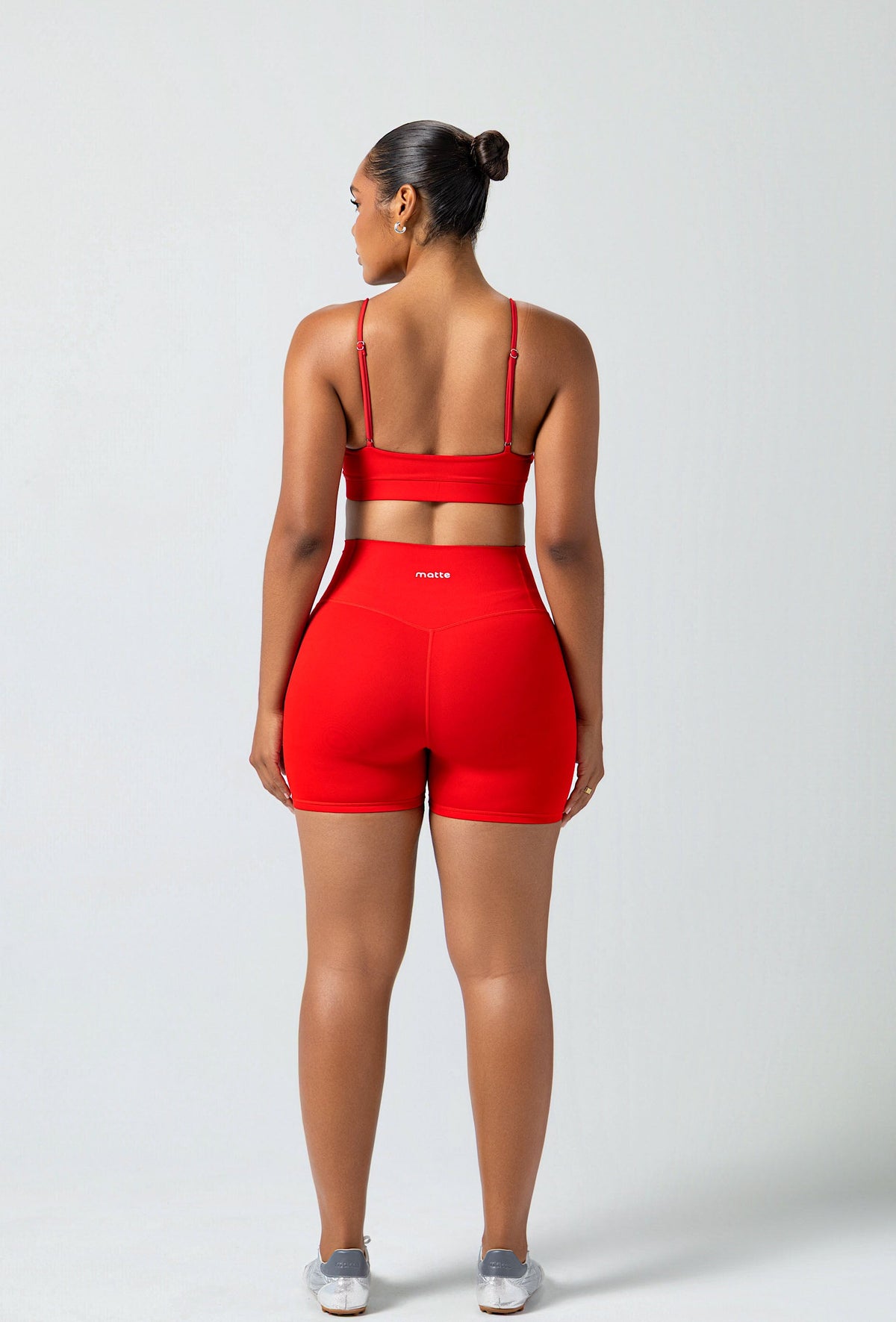 Essential 4" Biker Shorts - Maraschino
