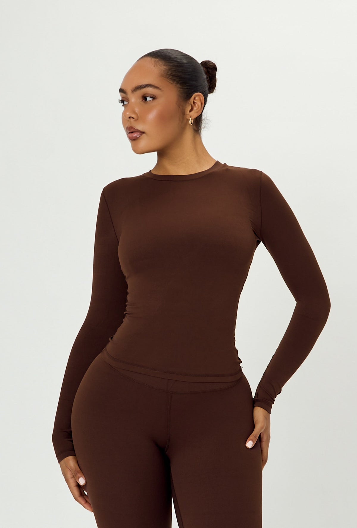 Cloudform Long Sleeve - Espresso
